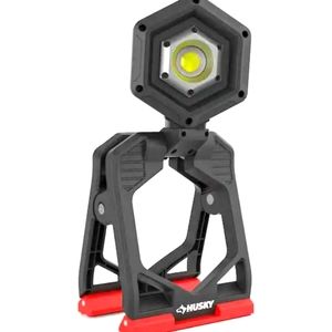 Husky 1500 Lumens Rechargeable Clamp LED Worklight